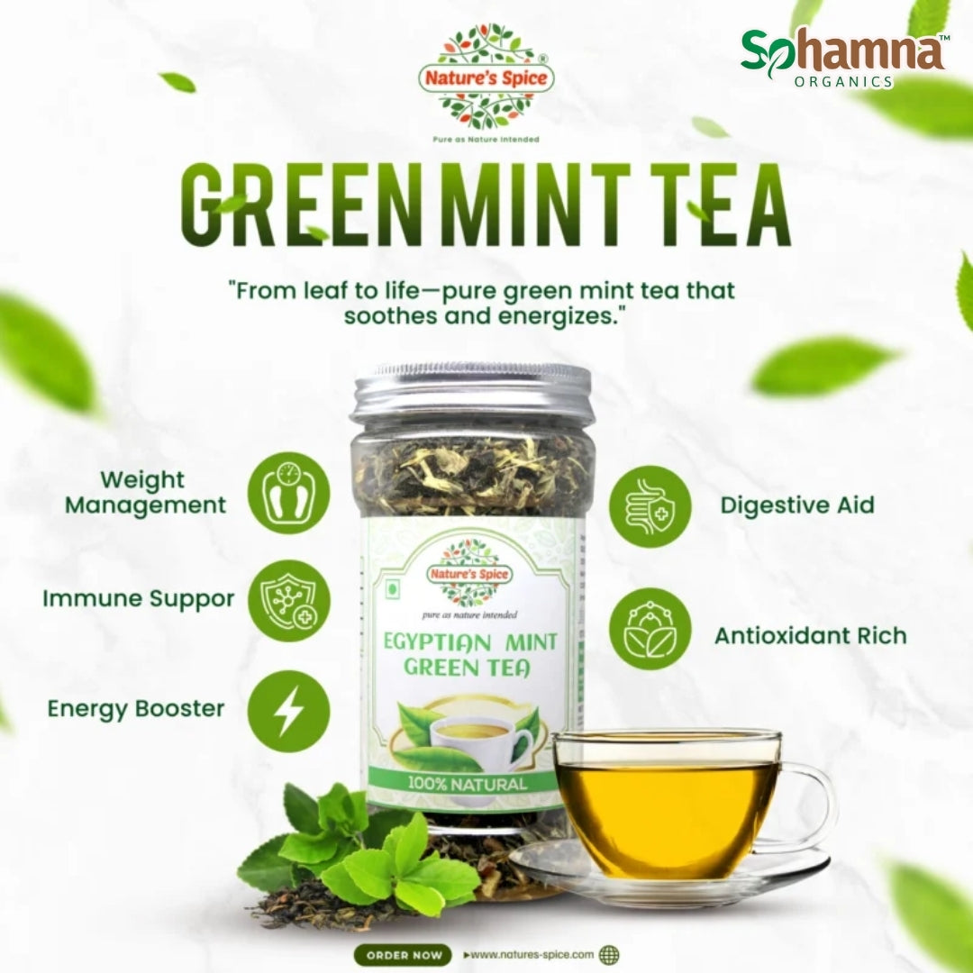 Egyptian Mint Green Tea 100g