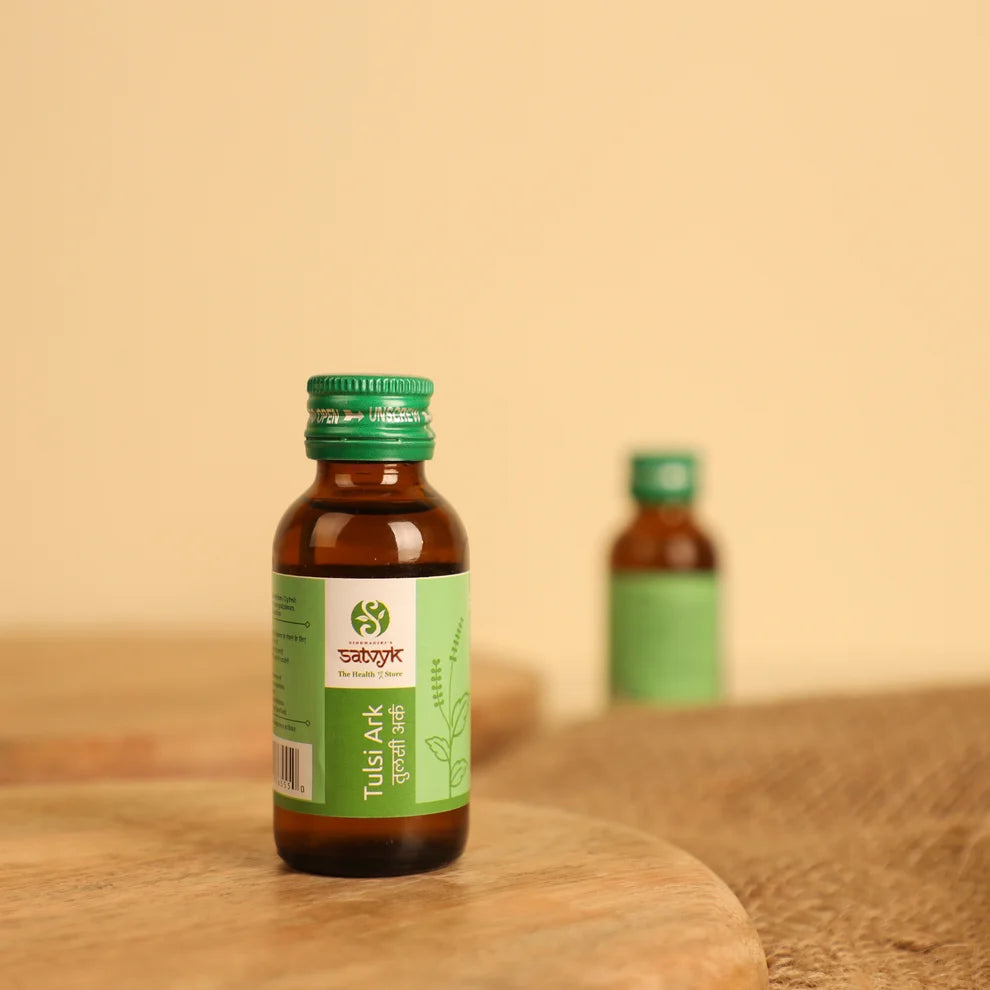 Tulsi Ark 60ml | Steam-Distilled Holy Basil Extract