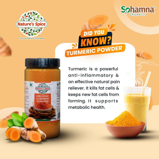 Organic Turmeric Powder 250gms