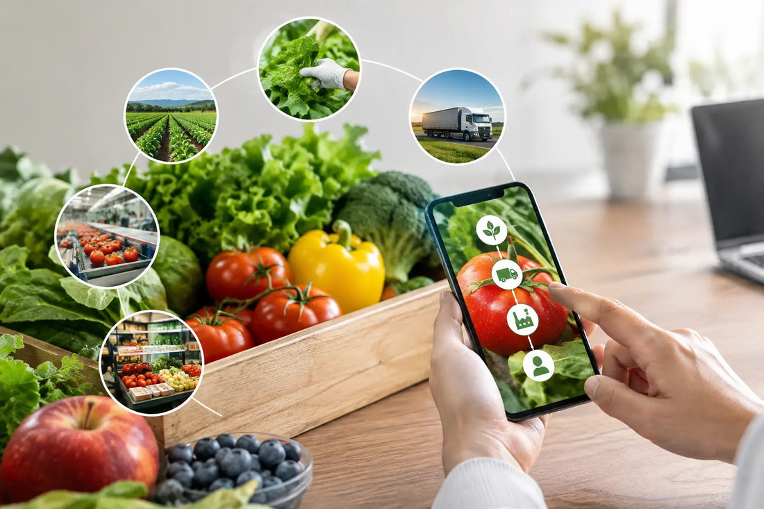 Food Traceability 食品可追溯性讓每份日常食材更值得信賴一些