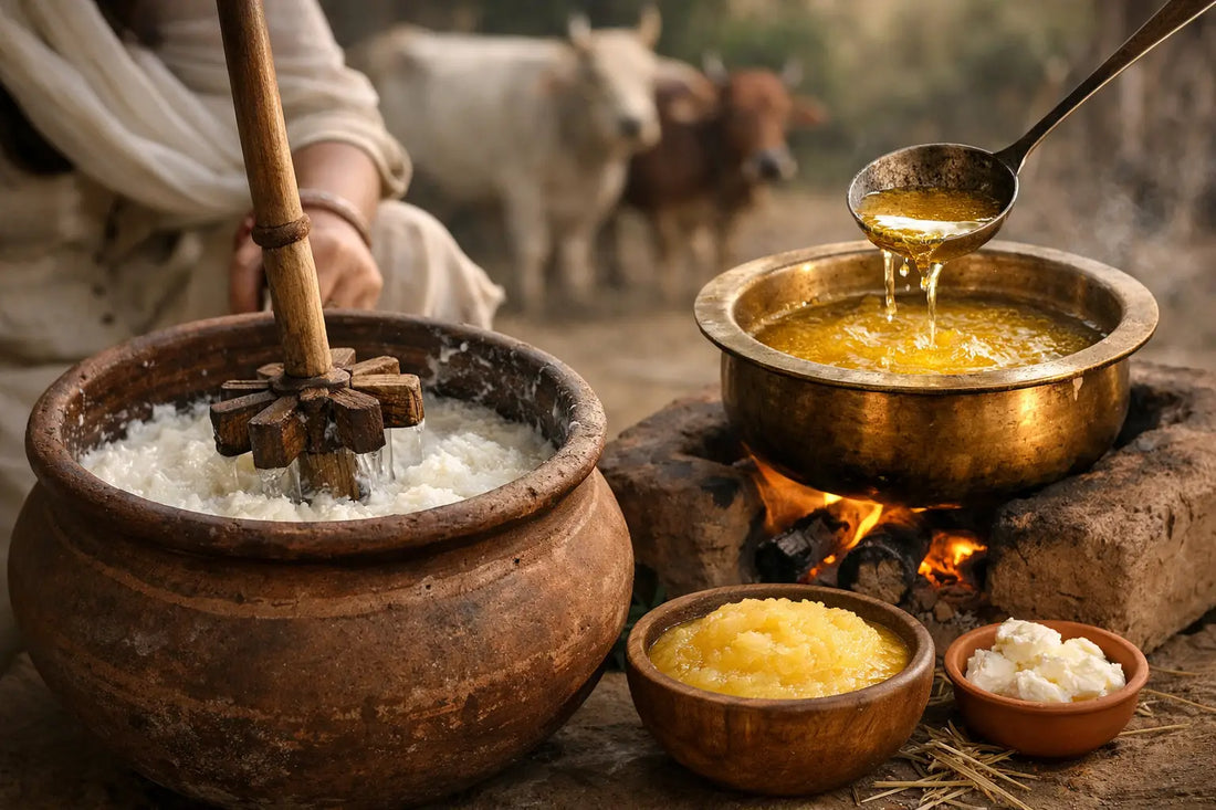 How Is Bilona Ghee Made? The Traditional Method