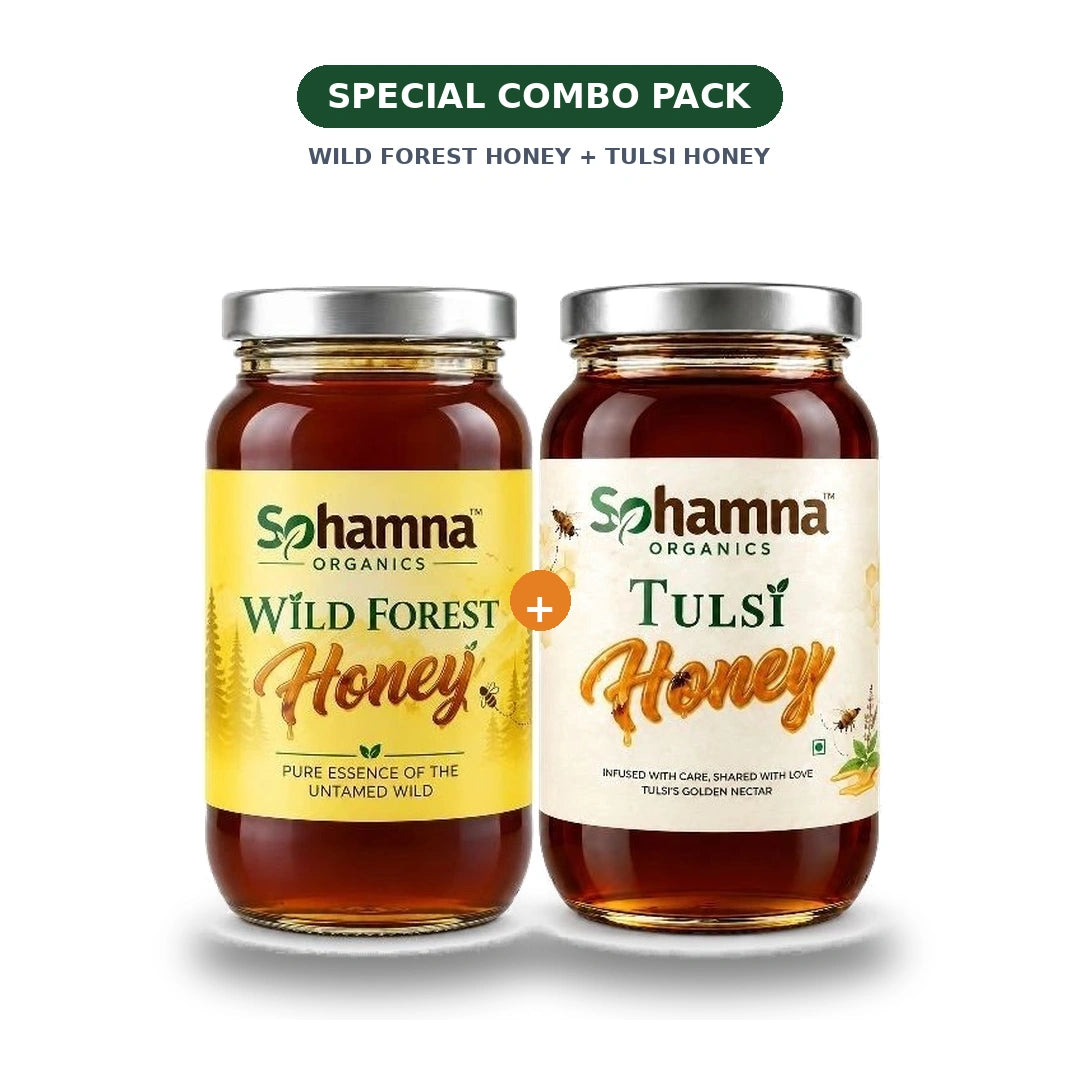 Wild Forest & Tulsi Honey 500g (2 Pack)