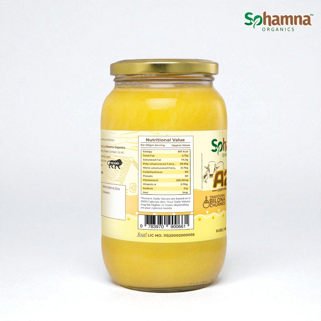 A2 Gir Cow Ghee 1LTR | Clarified Butter