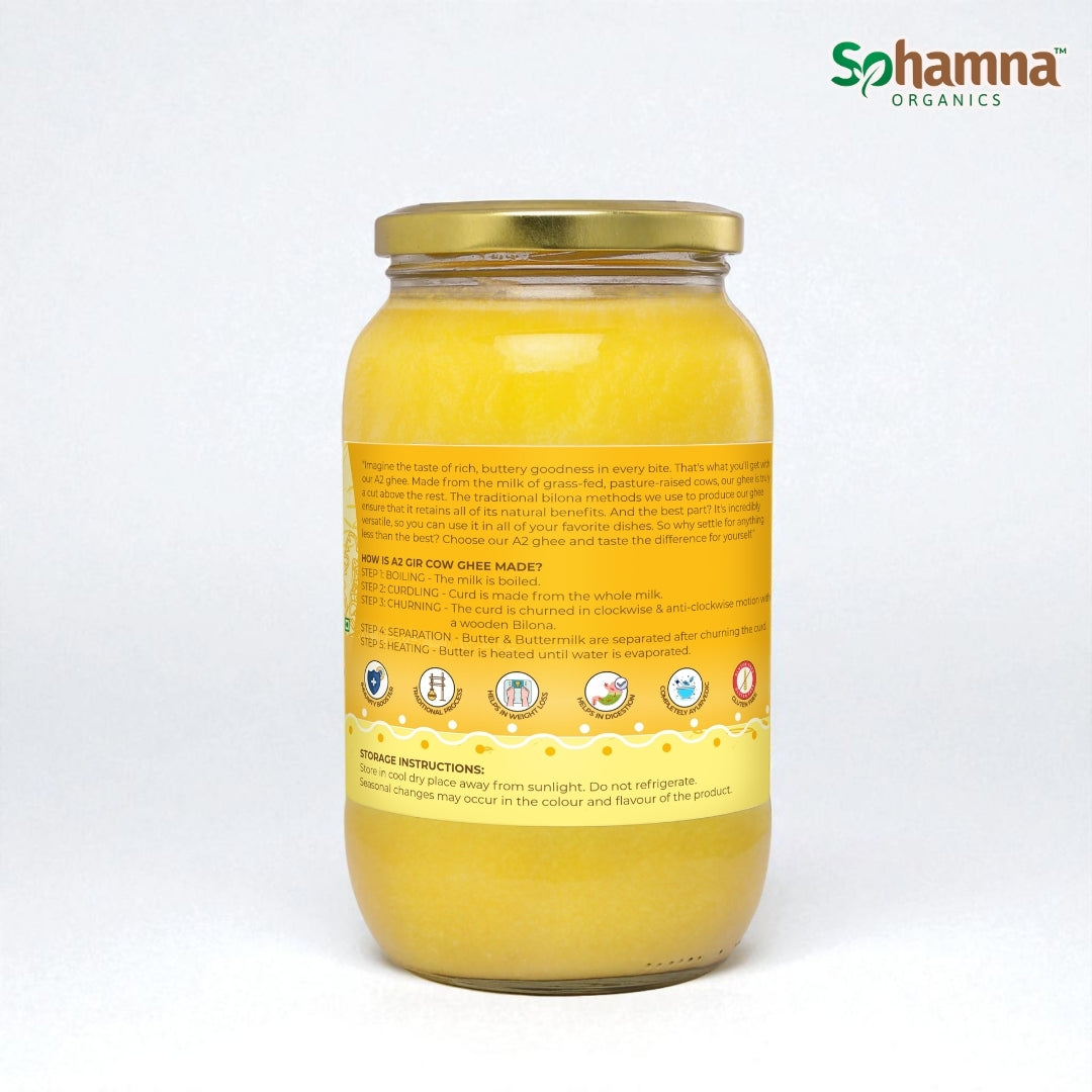 A2 Gir Cow Ghee 1LTR | Clarified Butter