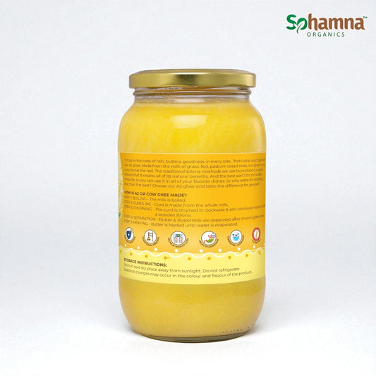 A2 Gir Cow Ghee 1LTR | Clarified Butter