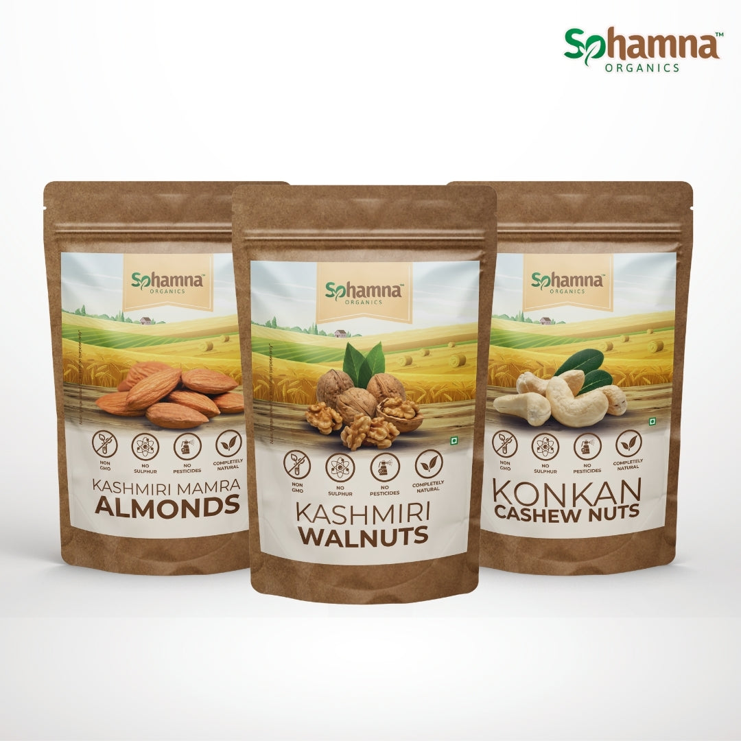Dry Fruits Combo (3 Pack)