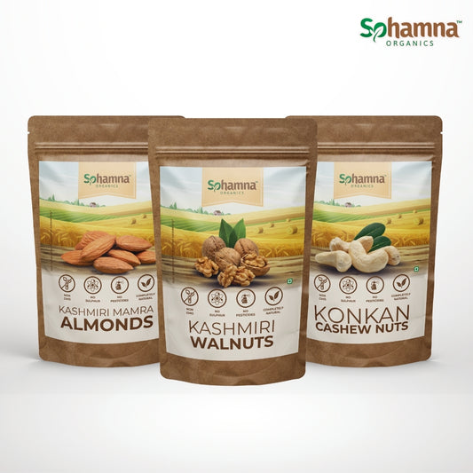 Dry Fruits Combo (3 Pack)
