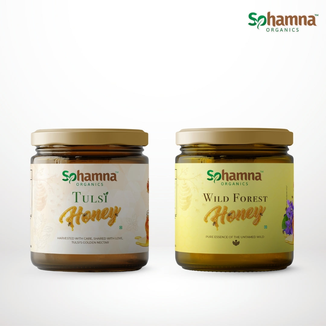 Wild Forest & Tulsi Honey (2 Pack)