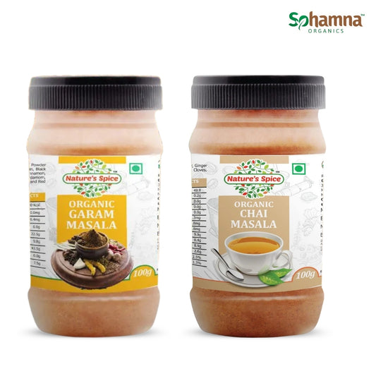Chai Masala & Garam Masala Combo (2 Pack)