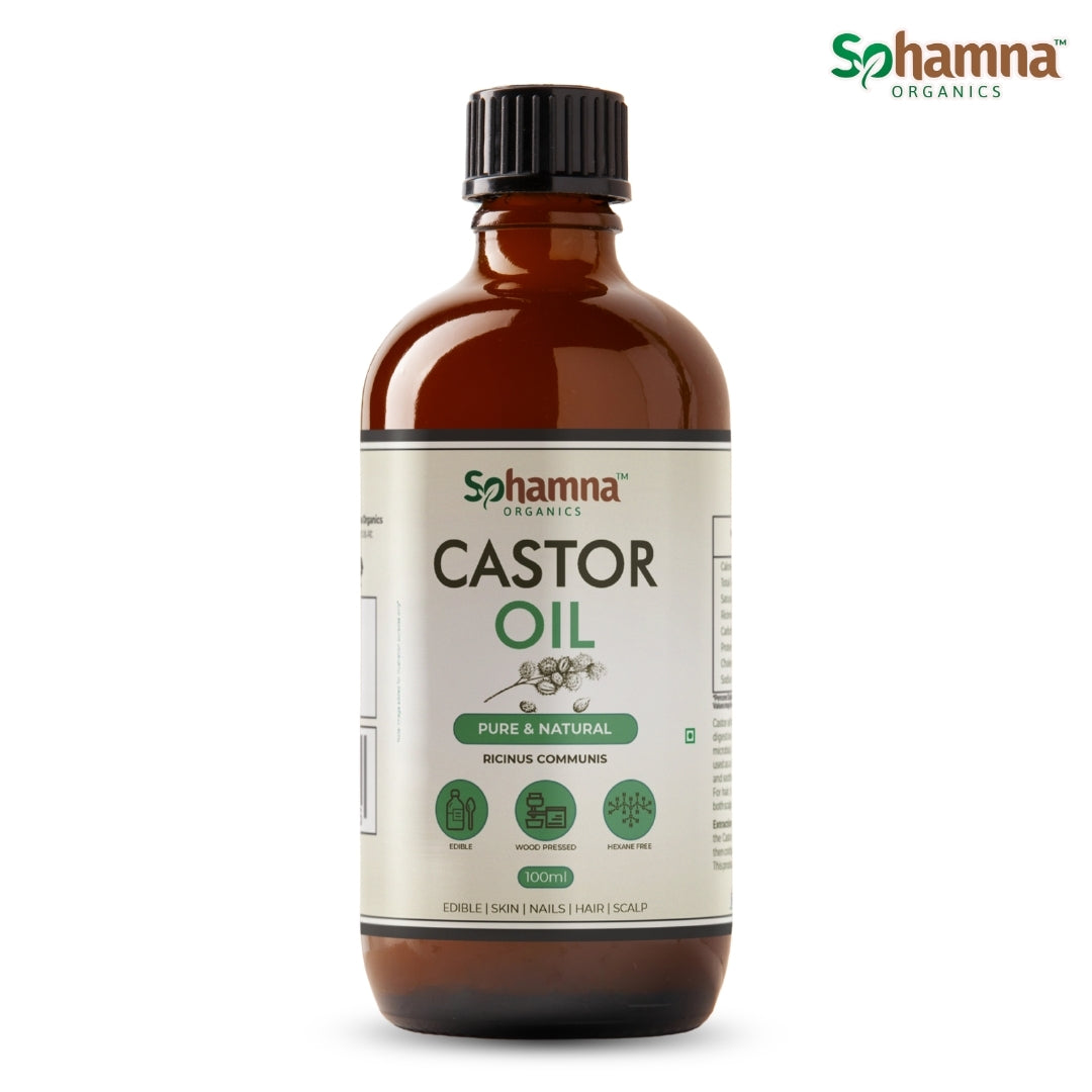 Cold & Wood Pressed Castor Oil 100ml