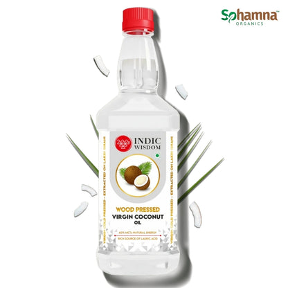 Cold & Wood Pressed Coconut Oil 1Ltr
