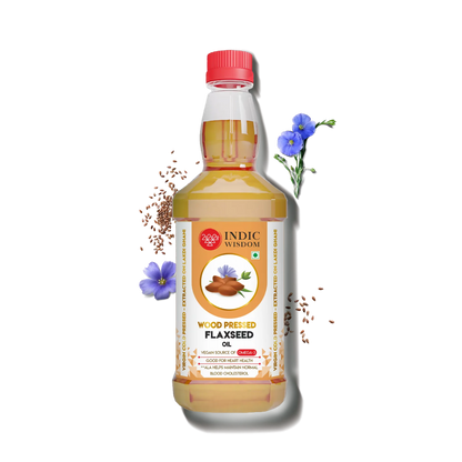 Cold & Wood Pressed Flaxseed Oil 100ml