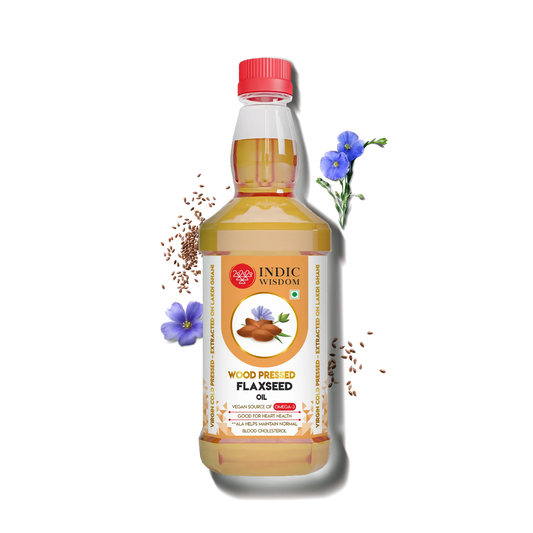 Cold & Wood Pressed Flaxseed Oil 100ml
