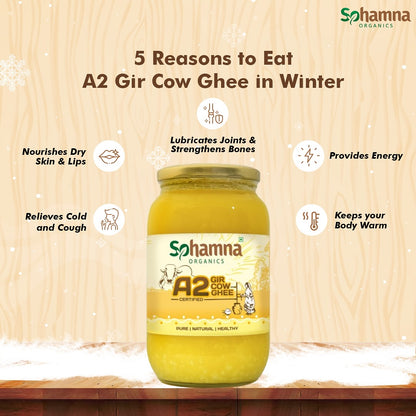 A2 Gir Cow Ghee 1LTR | Clarified Butter