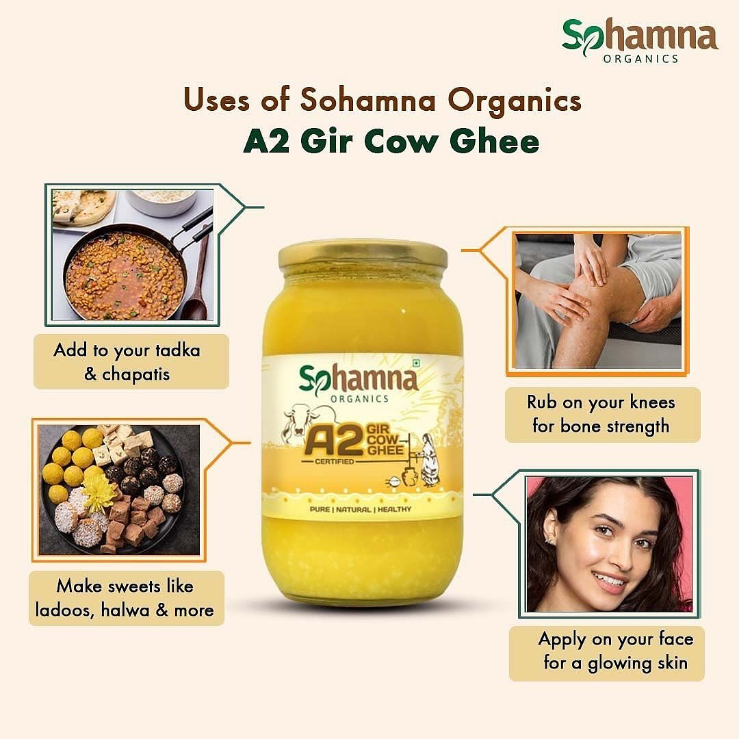 A2 Gir Cow Ghee 1LTR | Clarified Butter