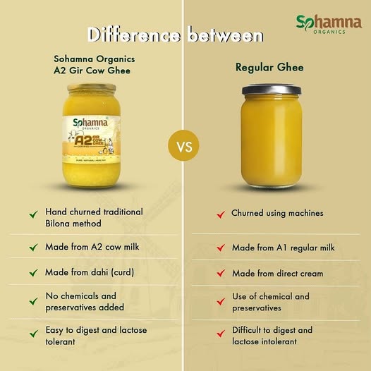 A2 Gir Cow Ghee 1LTR | Clarified Butter