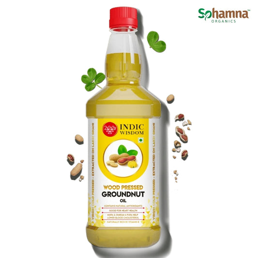 Cold & Wood Pressed Groundnut Oil 1Ltr