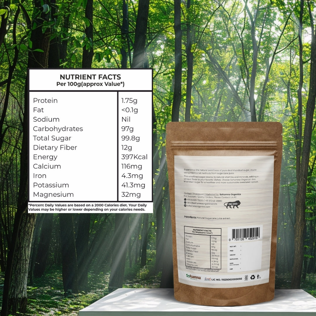 Khandsari Sugar 500gms