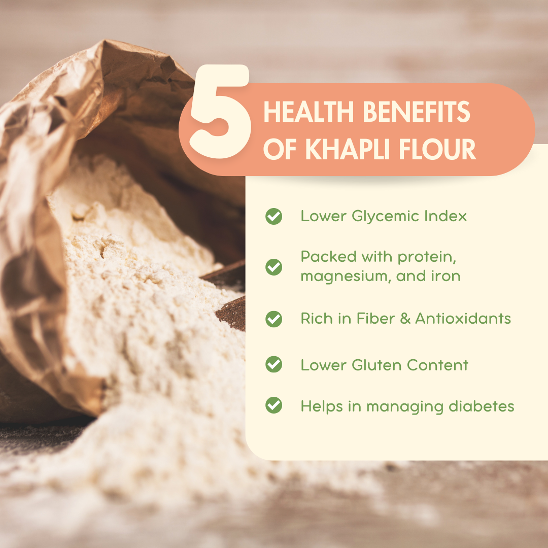 Stoneground Khapli Flour 1KG