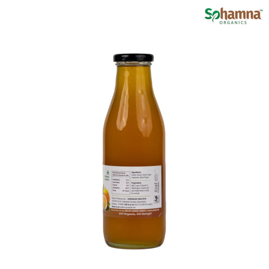 Natural Lemon Ginger Squash 500ml