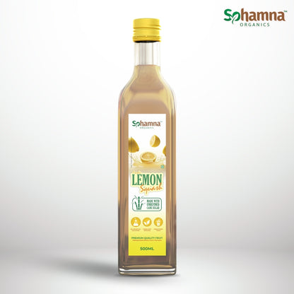 Natural Lemon Squash 500ml