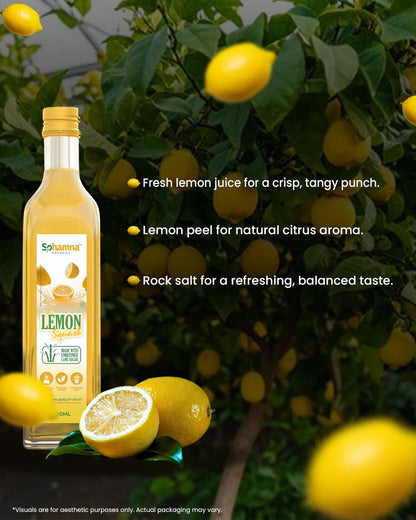 Natural Lemon Squash 500ml