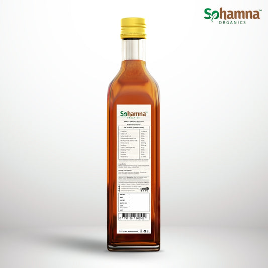 Natural Orange Squash 500ml