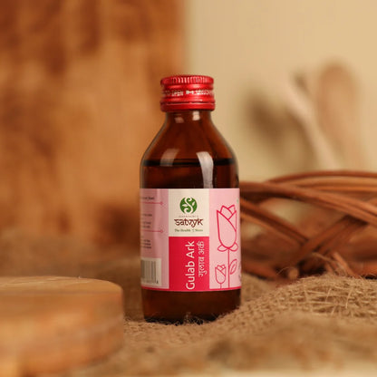 Rose Water Ark 60ml | Steam-Distilled Rose Water