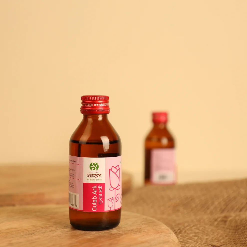 Rose Water Ark 60ml | Steam-Distilled Rose Water