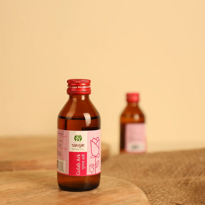 Rose Water Ark 60ml | Steam-Distilled Rose Water