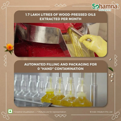 Cold & Wood Pressed Safflower Oil 1L