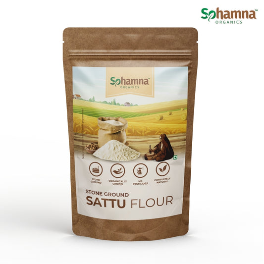 Stoneground Sattu | Roasted Gram Flour 500g
