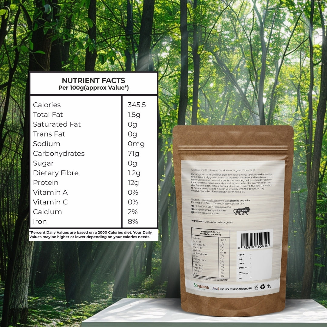 Natural Semolina 500g