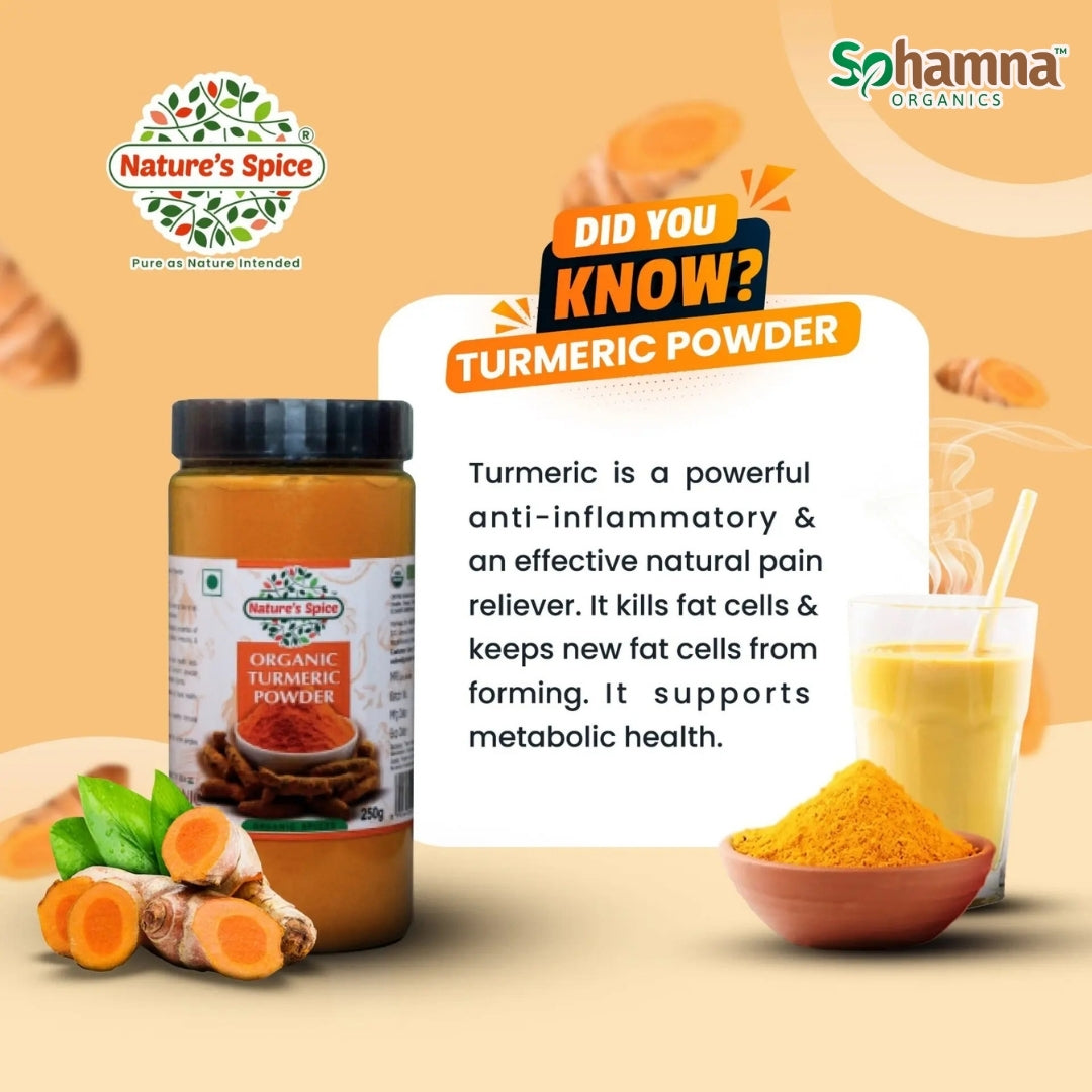Organic Turmeric Powder 250gms